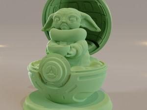 pokemon baby yoda 3D Принт Модель