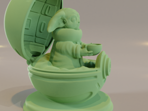 pokemon baby yoda 3D Принт Модель