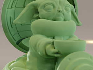 pokemon baby yoda 3D Принт Модель