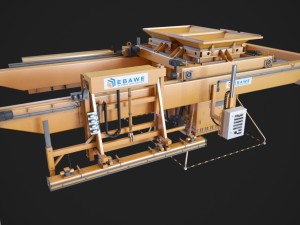 concrete plant machine 3D Model
