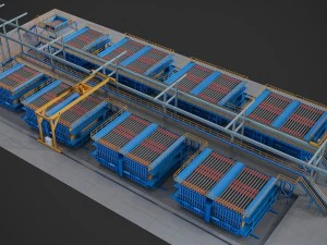 concrete plant machine 3D Model