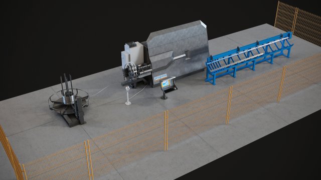 bending machine2 Modelo 3D .c4d .max .obj .3ds .fbx .stl .blend