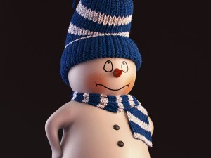 snowman 3D Model