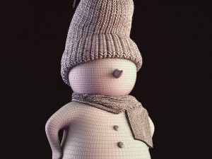 snowman 3D Model