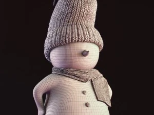 snowman 3D Model