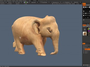 elephant Model 3D
