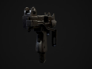 mini uzi Modelo 3D