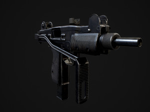 mini uzi Modelo 3D