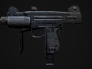 mini uzi Modelo 3D