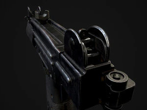 mini uzi 3D Model