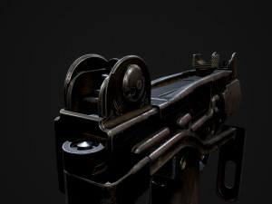 mini uzi Modelo 3D