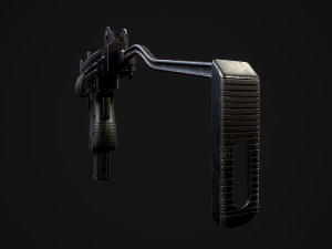 mini uzi Modelo 3D