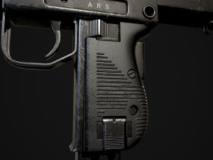 mini uzi Modelo 3D