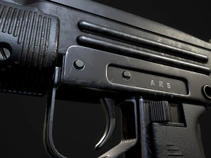 mini uzi 3D Model