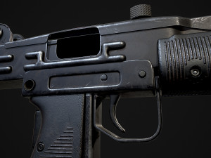 mini uzi Modelo 3D