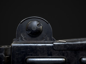mini uzi Modelo 3D