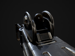 mini uzi Modelo 3D