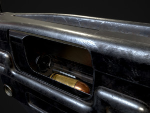 mini uzi Modelo 3D