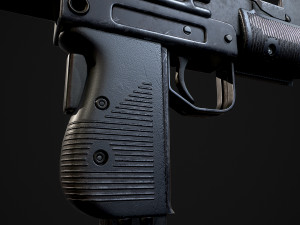 mini uzi Modelo 3D