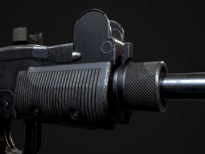 mini uzi 3D Model