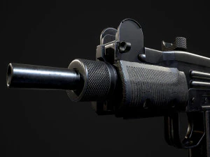 mini uzi 3D Model