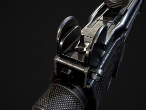 mini uzi Modelo 3D
