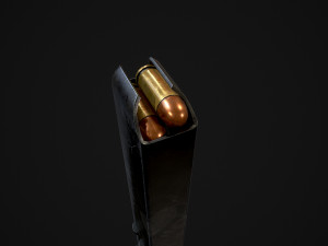 mini uzi Modelo 3D