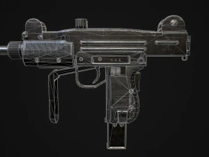 mini uzi 3D Model