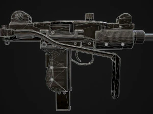 mini uzi 3D Model