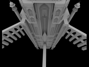 fantasy taj mahal building 3D Model