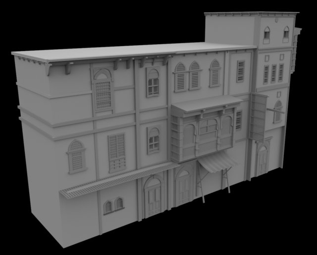 assassins creed revelations building Modelo 3D .c4d .max .obj .3ds .fbx .stl .blend 