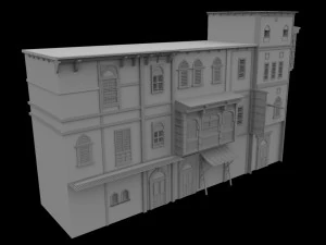 암살자 신조 계시 건물 3D 모델