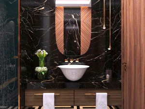 आलीशान बाथरूम 3D मॉडल