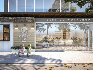 service workshop 3D Model