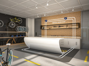 service workshop 3D 模型