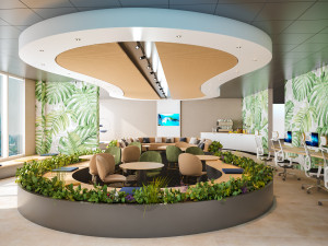 breakout area Model 3D