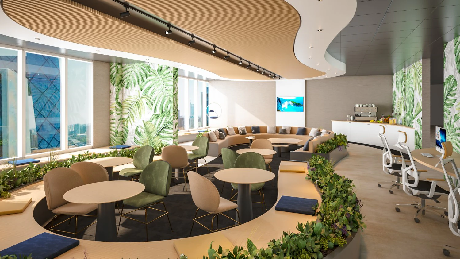 breakout area 3D Model .c4d .max .obj .3ds .fbx .stl .blend 