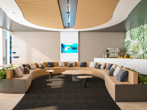 breakout area Model 3D