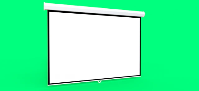 프로젝터 스크린 3D 모델 .c4d .max .obj .3ds .fbx .stl .blend 