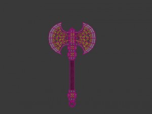 axe Modelo 3D