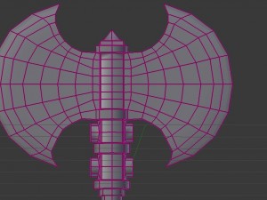 axe Modelo 3D