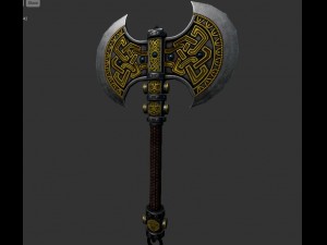 axe Modelo 3D