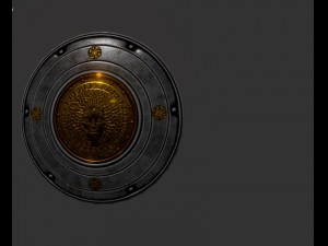 shield 3D 모델