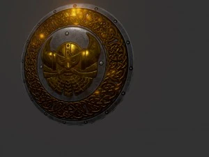escudo Modelo 3D