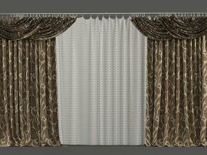 curtain Modèle 3D