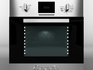 ceramic hob oven extractor hood 3D Model