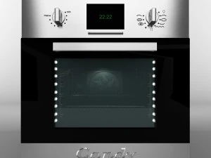 ceramic hob oven extractor hood 3D Model