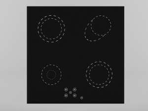 ceramic hob oven extractor hood 3D Model