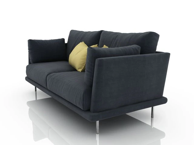 소파 3D 모델 .c4d .max .obj .3ds .fbx .stl .blend 