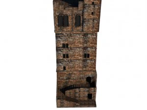 castle tower 3D Model